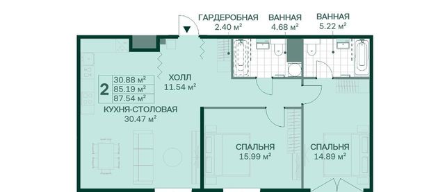 г Санкт-Петербург метро Новочеркасская Большая Охта ул Магнитогорская ЖК Магнифика округ Большая Охта, 3 к 2 с 1 фото