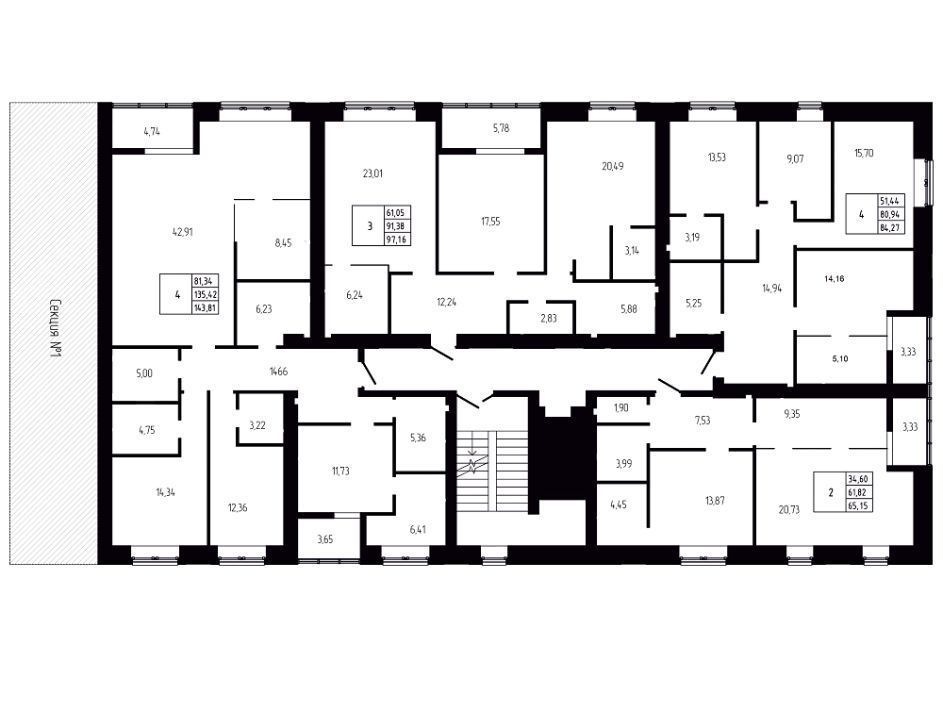 квартира г Волгоград р-н Центральный пр-кт им. В.И. Ленина 72 фото 3