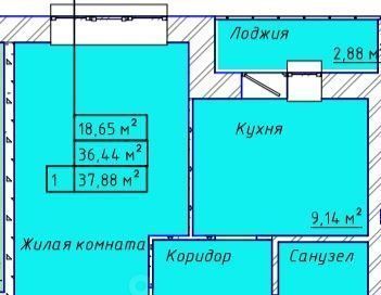 квартира г Таганрог ул 1-я Котельная 67 фото 14