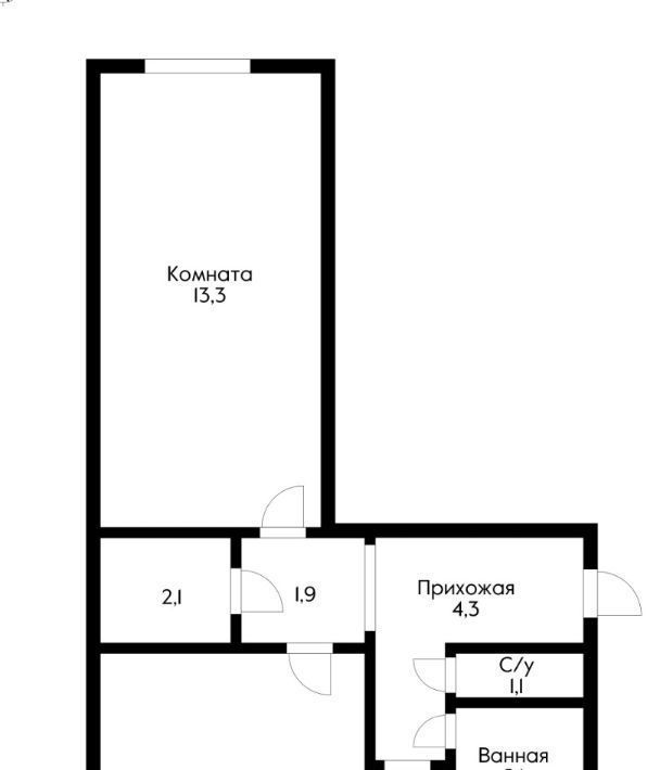 квартира г Краснодар р-н Прикубанский Фестивальный ул Олимпийская фото 15