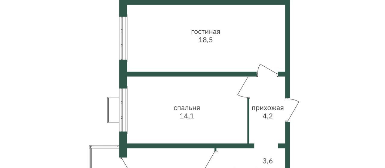 квартира г Москва метро Лесопарковая ЖК «Зеленая вертикаль» 4 фото 1
