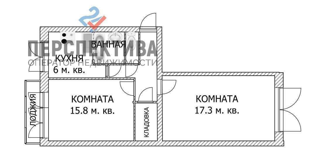 квартира г Краснокамск п Майский ул 9 Пятилетки 7 Майский фото 23