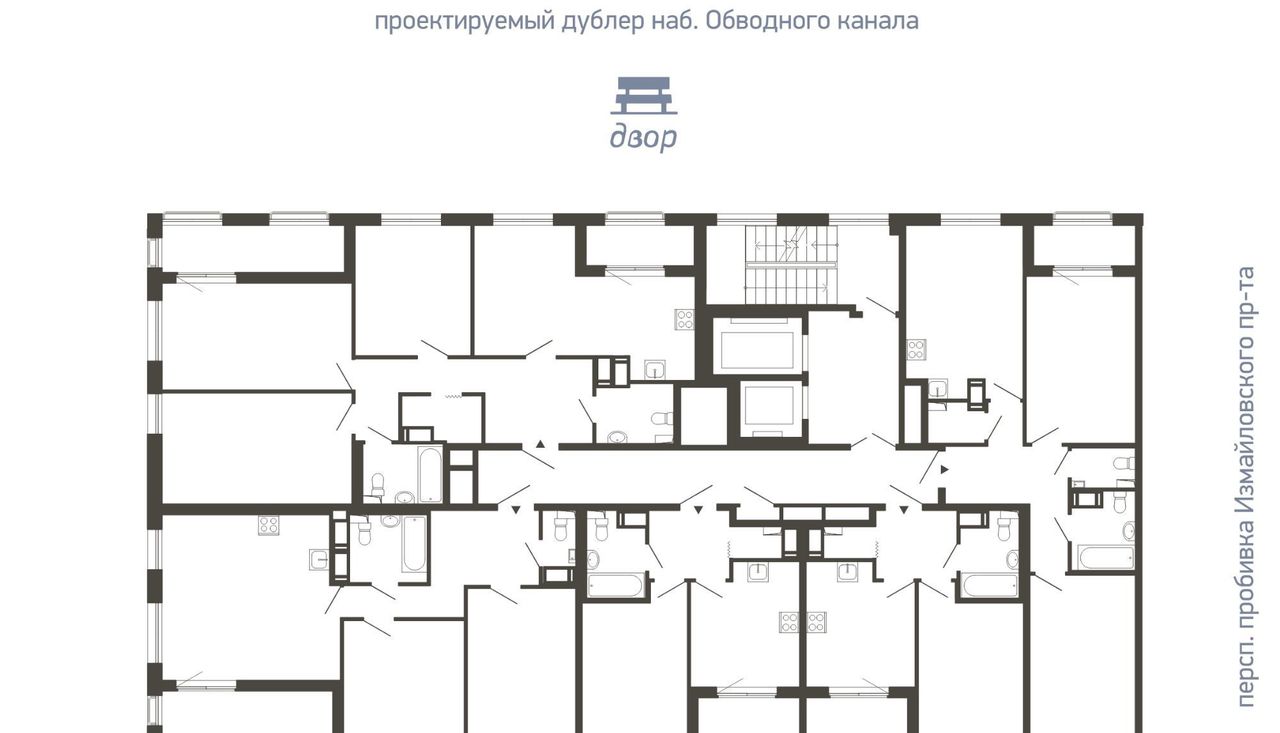 квартира г Санкт-Петербург метро Балтийская ЖК Галактика Измайловское муниципальный округ фото 2