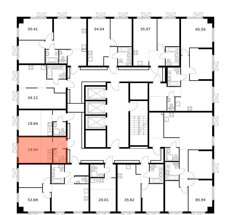 квартира г Москва метро Аннино Чертаново Южное ул Газопровод 6 к 3 с 2 фото 2