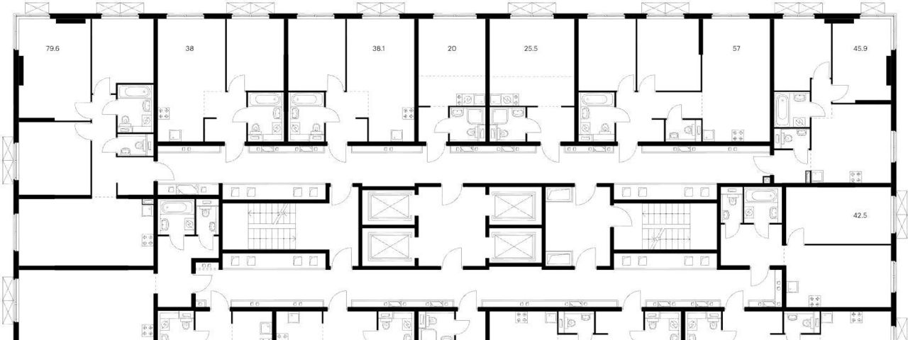 квартира г Москва метро Бутырская Бутырский ЖК Руставели 14 к 2. 1 фото 2