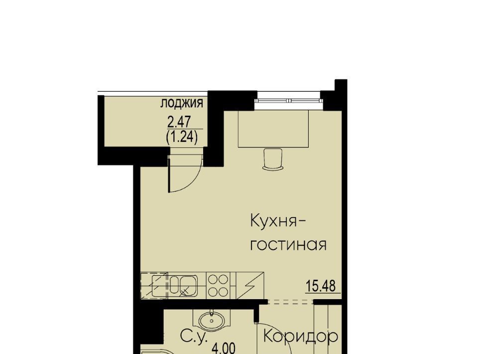 квартира р-н Всеволожский г Мурино ЖК Айди Мурино 2 Девяткино фото 1