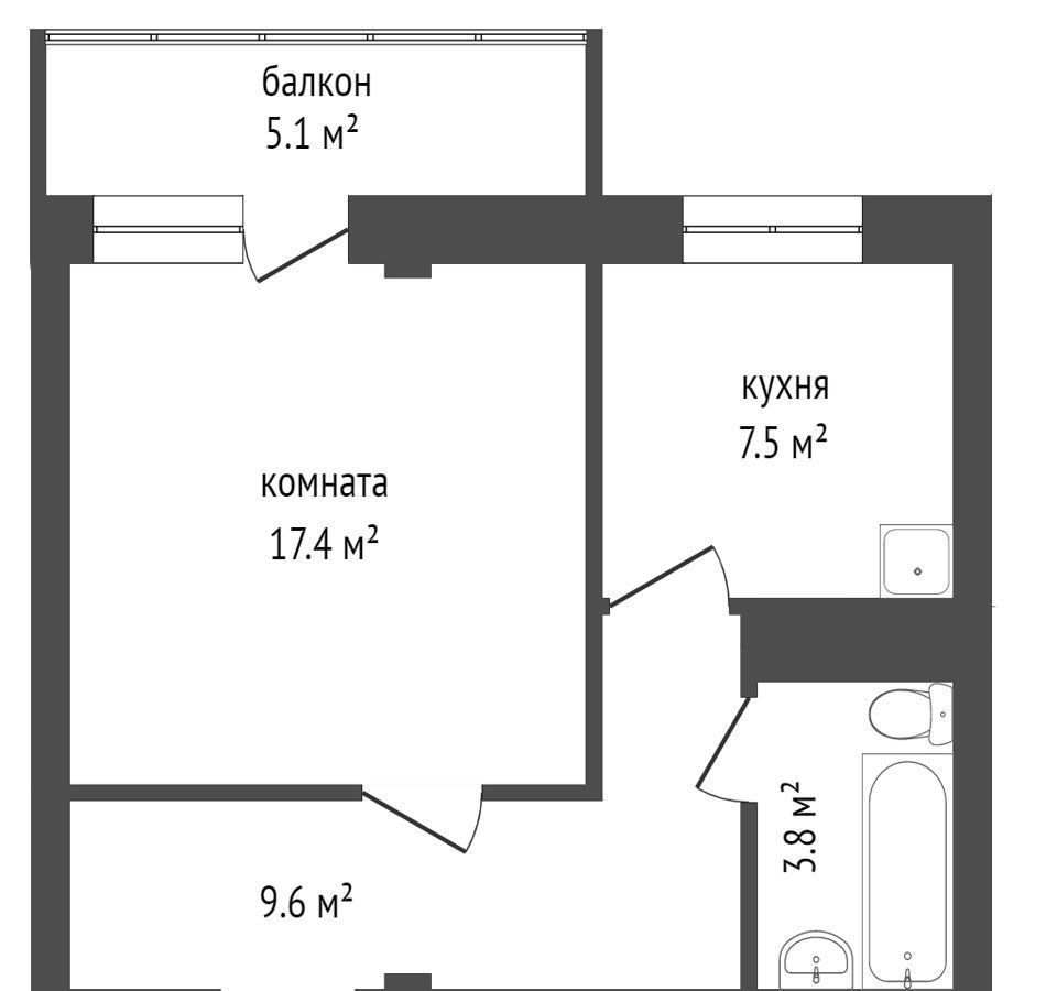 квартира г Красноярск р-н Октябрьский ул Норильская 3ж фото 18