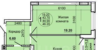 квартира г Ростов-на-Дону р-н Октябрьский Военвед ул Тимошенко 5а фото 1