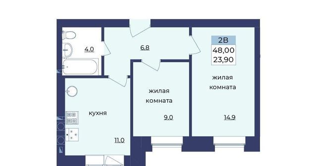 квартира р-н Зеленодольский г Зеленодольск ул Рогачева 25к/1 фото