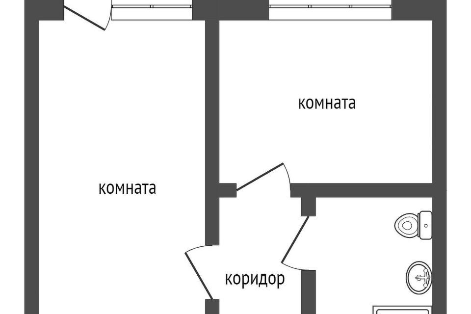 комната г Усинск ул Парковая 11б фото 9