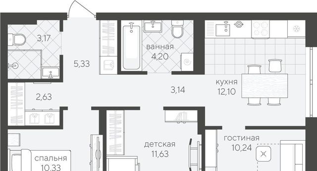 г Тюмень р-н Ленинский ул Лесобазовская 11 ЖК «Скандиа. Квартал у озера» Ново-Гилевский жилрайон фото