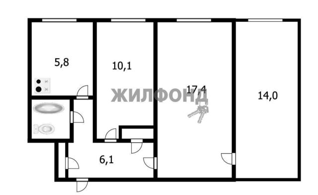 г Новосибирск р-н Центральный Сибирская ул Достоевского 18 фото