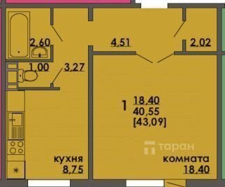 квартира г Челябинск р-н Ленинский ул Якутская 11а жилой комплекс Квартал на Дзержинского фото 3