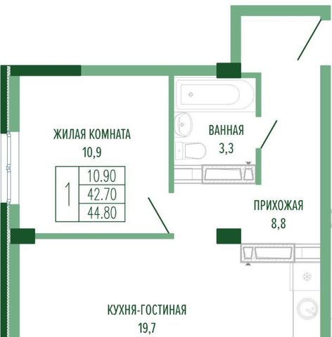 квартира г Краснодар р-н Прикубанский ул Круговая 6 Прикубанский округ фото