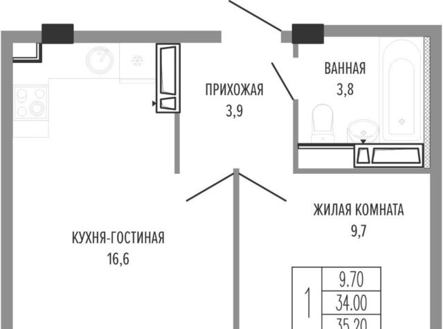 р-н Прикубанский дом 4/1 фото