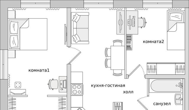 р-н Всеволожский п Бугры ЖК Новые Горизонты Девяткино фото