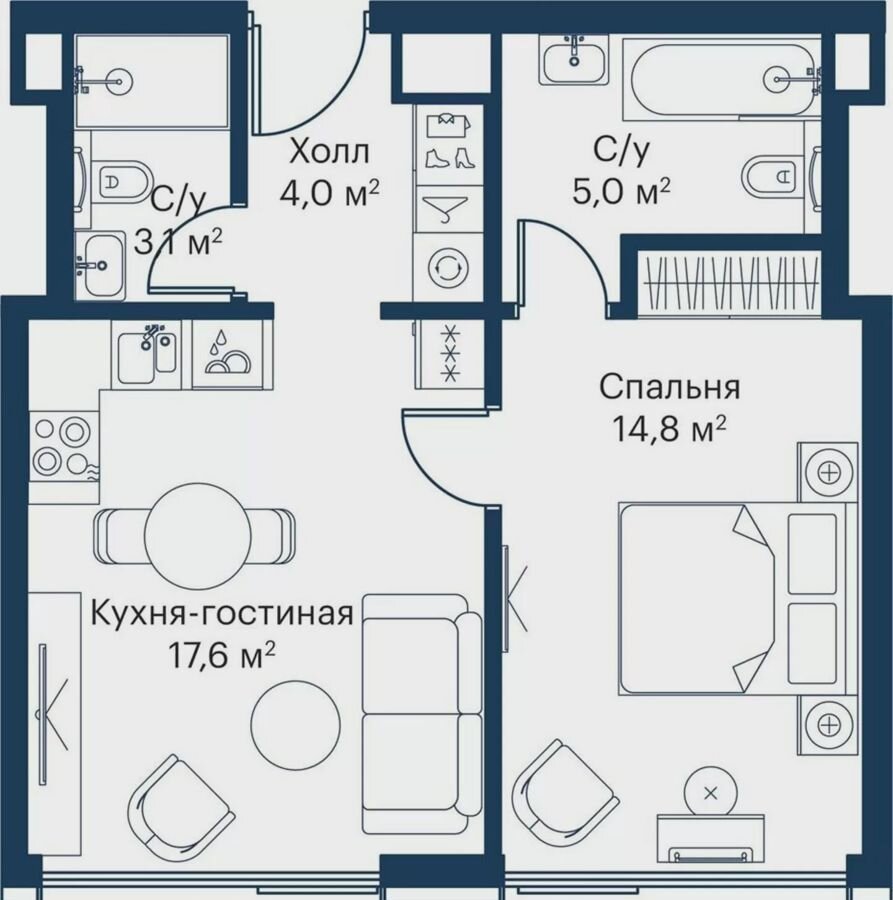 квартира г Москва метро Волоколамская Покровское-Стрешнево фото 1