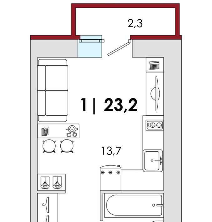 квартира г Тверь р-н Заволжский ул Фрунзе 22 фото 1