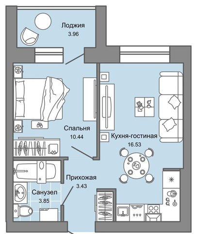 квартира г Киров р-н Ленинский ул Капитана Дорофеева 7 фото