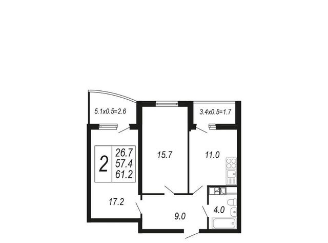 квартира г Краснодар р-н Прикубанский б-р Адмиралтейский 3к/4 фото