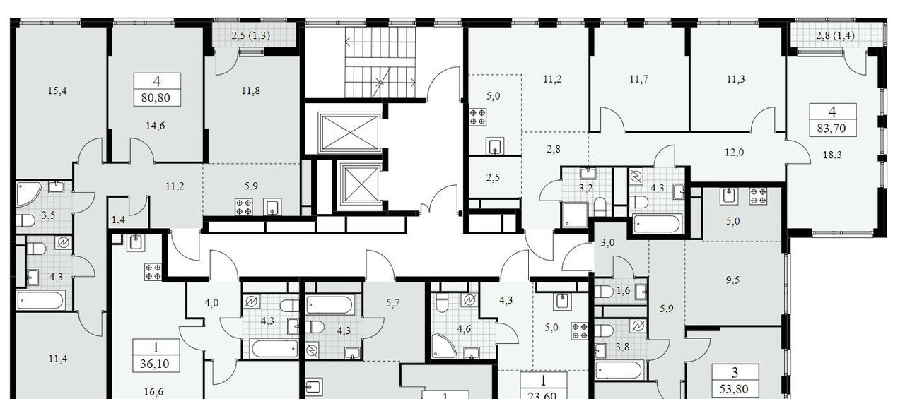 квартира г Москва метро Бунинская аллея ЖК «Южные сады» к 2. 4 фото 2