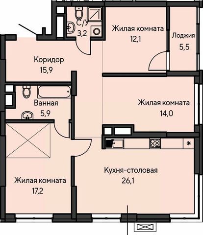 г Екатеринбург ВИЗ ЖК «Нагорный» Площадь 1905 года, жилрайон фото