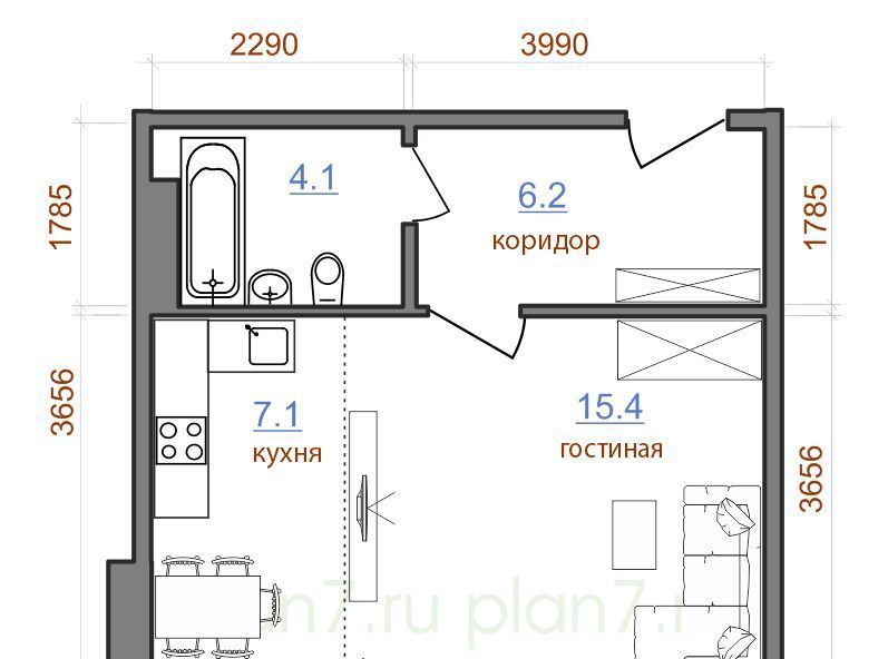 квартира г Иркутск р-н Октябрьский ЖК «АВИАТОR» ИВАТУ городок, с 4/2 фото 1