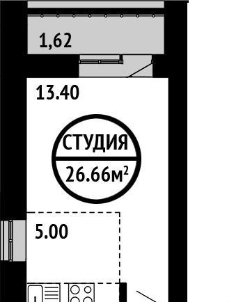 квартира г Уфа р-н Ленинский Кооперативный ул Молодежная 7 фото 1