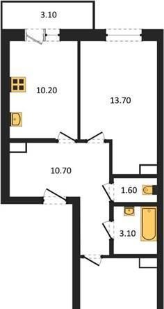 квартира г Новосибирск ул Бородина 56 Площадь Маркса фото 2