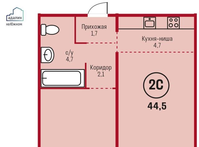 г Барнаул рп Южный ул Герцена 3к/1 фото