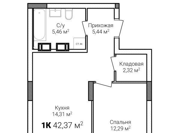 квартира г Нижний Новгород Горьковская ул Героя Советского Союза Аристархова фото 1