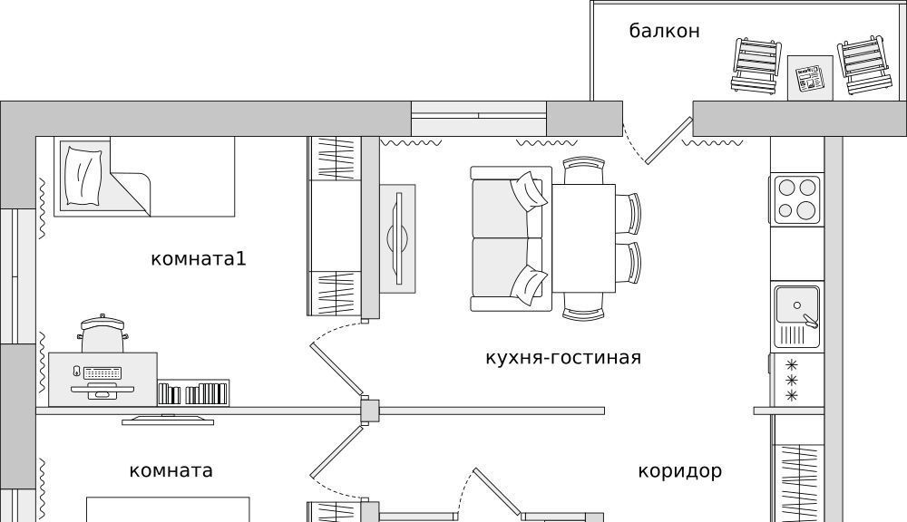 квартира р-н Всеволожский п Бугры Девяткино фото 1