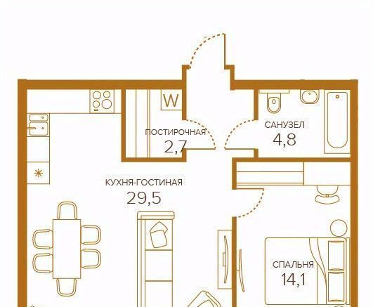 квартира г Москва метро Пролетарская ул Сосинская 43 фото 1