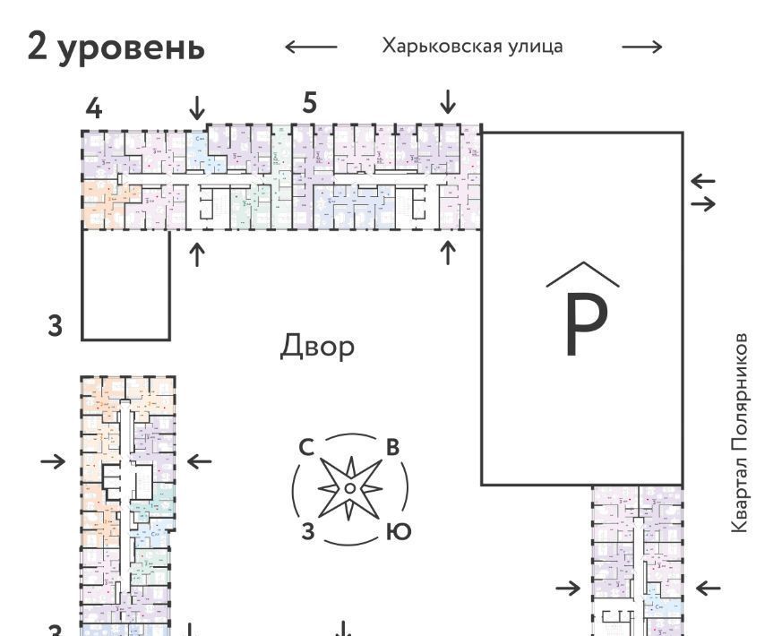 квартира г Тюмень р-н Ленинский ул Харьковская 72а фото 2