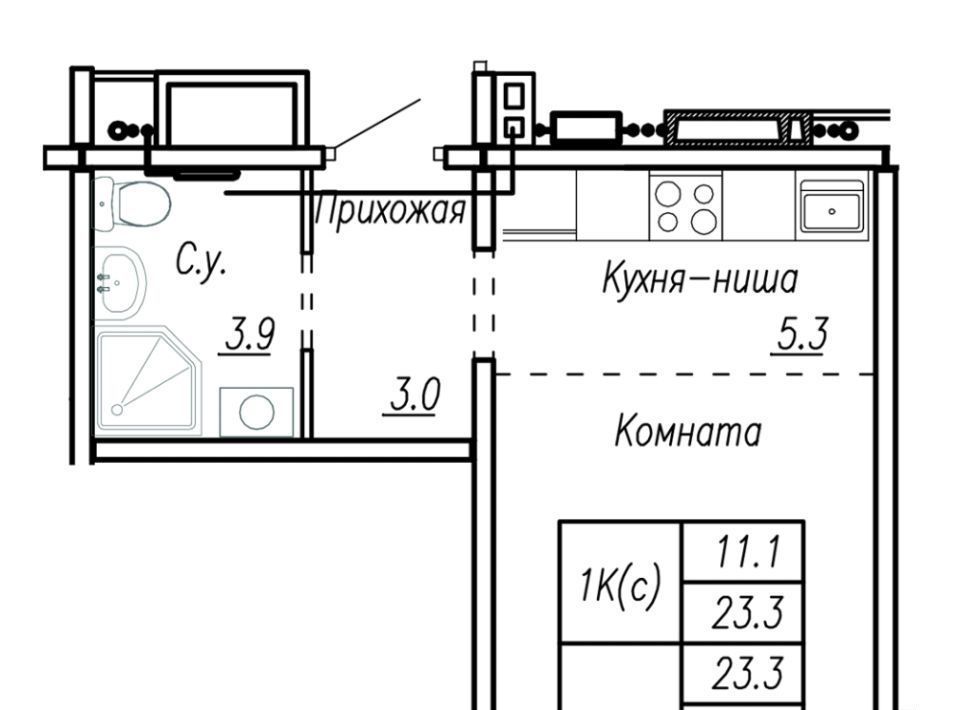 квартира г Барнаул р-н Индустриальный ул Шумакова 15б фото 1