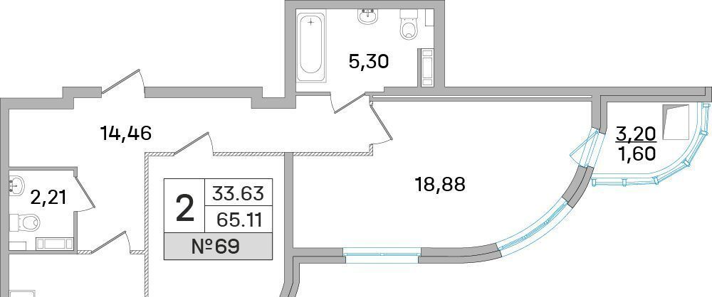 квартира г Королев ул Калинина 11 Медведково фото 1