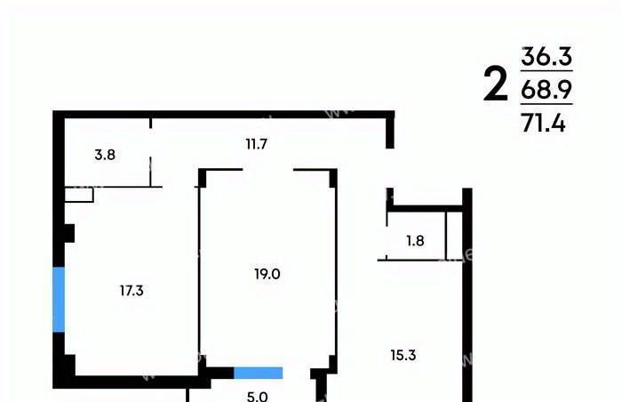 квартира г Воронеж р-н Коминтерновский ул Историка Костомарова 46/3 фото 1