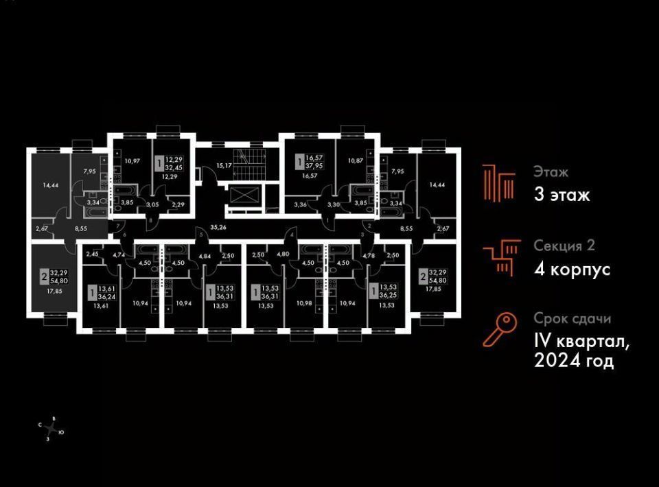 квартира городской округ Одинцовский д Митькино Жаворонки Клаб ЖК, Рассказовка, к 4 фото 2