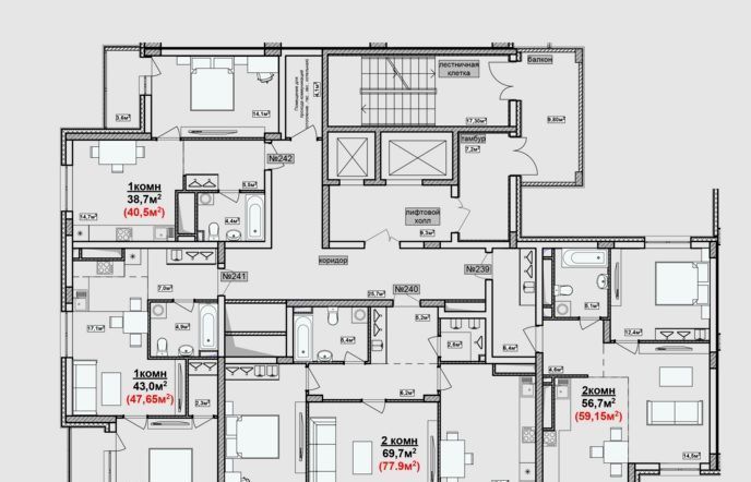 квартира г Нижний Новгород Горьковская ЖК «Корица» фото 2