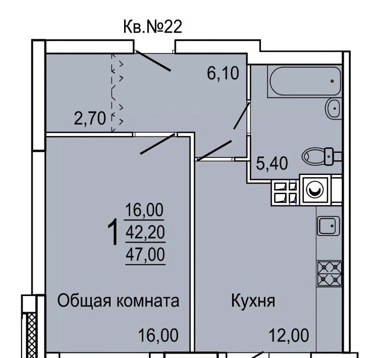 квартира г Тула р-н Привокзальный ул Седова 20д/1 фото 1