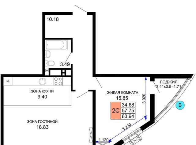 г Краснодар р-н Центральный ул Воронежская 47/35 фото