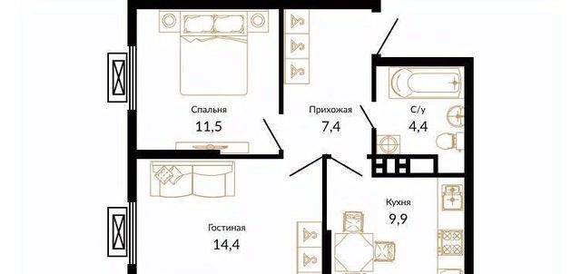 г Краснодар р-н Прикубанский ЖК Южане фото