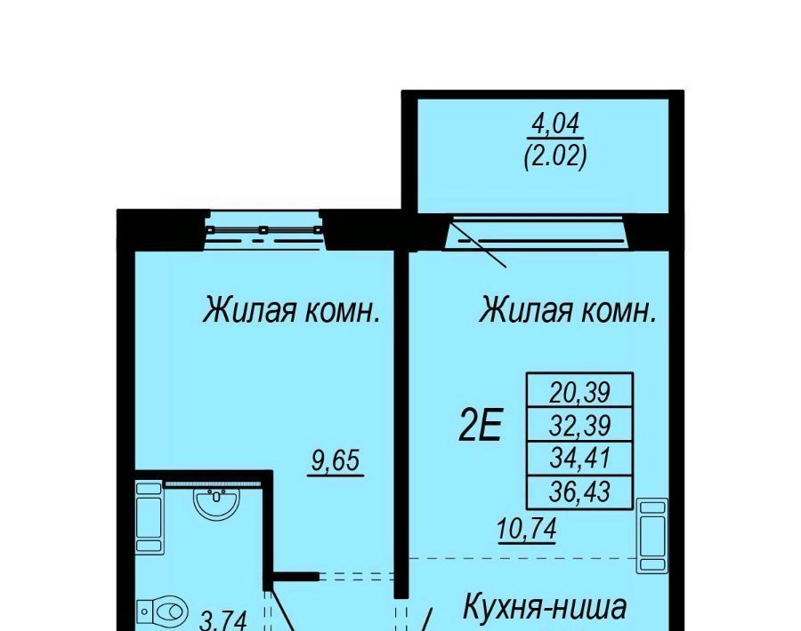 квартира г Хабаровск р-н Железнодорожный микрорайон «Берёзки» фото 1