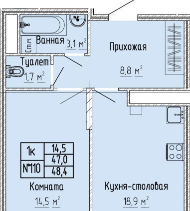 квартира г Тверь р-н Московский ул 15 лет Октября 52к/1 фото 1