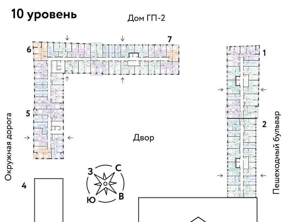 квартира г Тюмень р-н Калининский ул Интернациональная 199к/9 фото 3