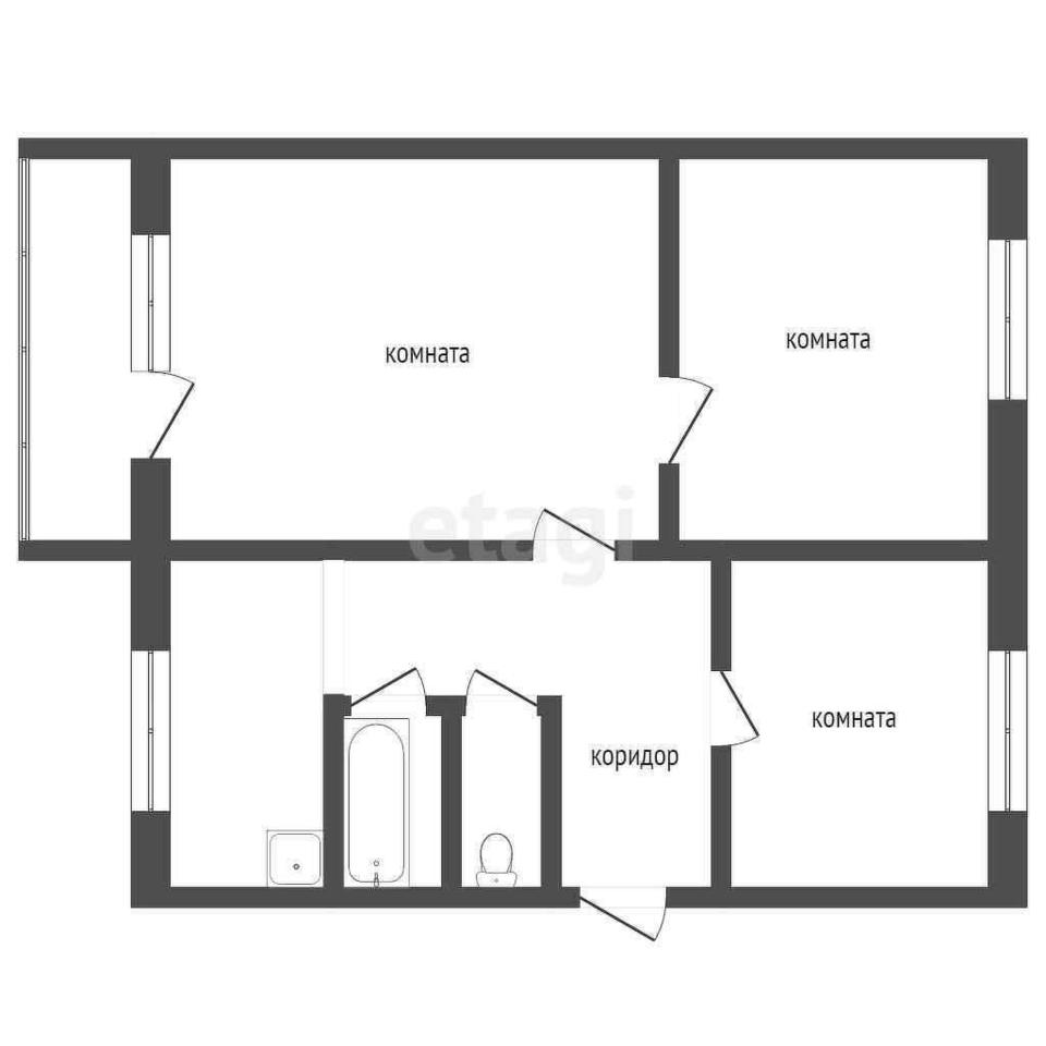 квартира г Ирбит ул Мальгина 47 фото 19