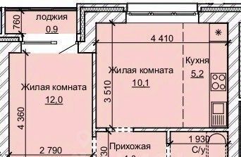 квартира г Барнаул р-н Центральный поселок Кирова ул Интернациональная 301 ул Анатолия фото 1