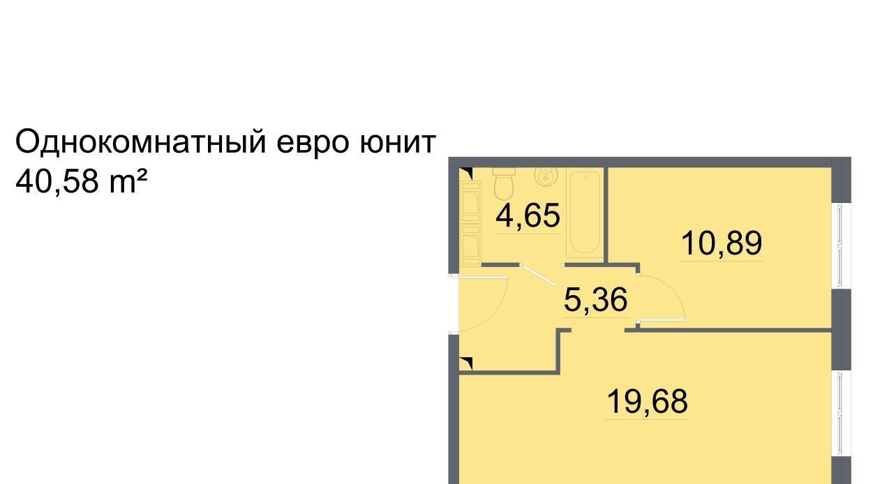 квартира г Санкт-Петербург метро Улица Дыбенко пр-кт Большевиков 3 фото 1