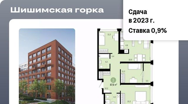 г Екатеринбург Ботаническая Уктус ЖК Шишимская Горка жилрайон фото