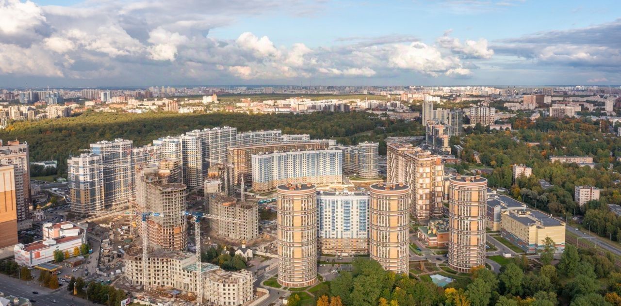 квартира г Санкт-Петербург метро Пионерская Комендантский аэродром пр-кт Коломяжский 13 округ Комендантский аэродром фото 30